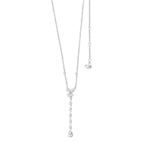 Collar Comete Mujer Sposa Glamour in Plata Zirconia GLA151 - GLA151